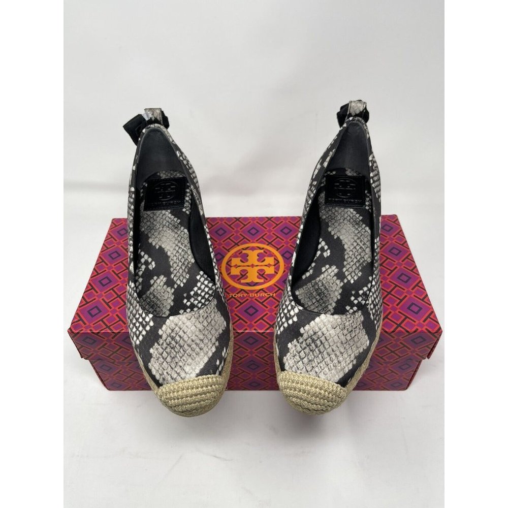 Tory Burch Heather 40mm Wedge Size 5